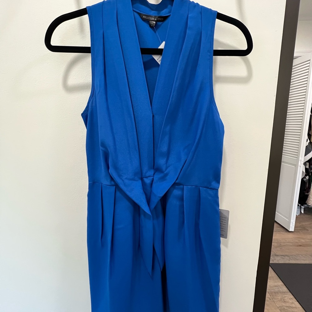Blue Sleeveless Dress